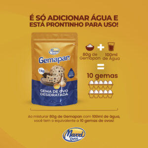 Gemapan 1Kg - Gema de ovo desidratada