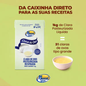Clara Líquida Tetra Pak 1kg - Caixa com 12 Unidades