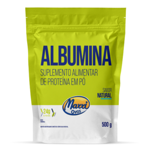 Albumina 500g - Sabor Natural