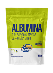 Albumina sabor Morango. Conheça!