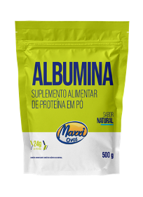 Albumina sabor natural. Conheça!